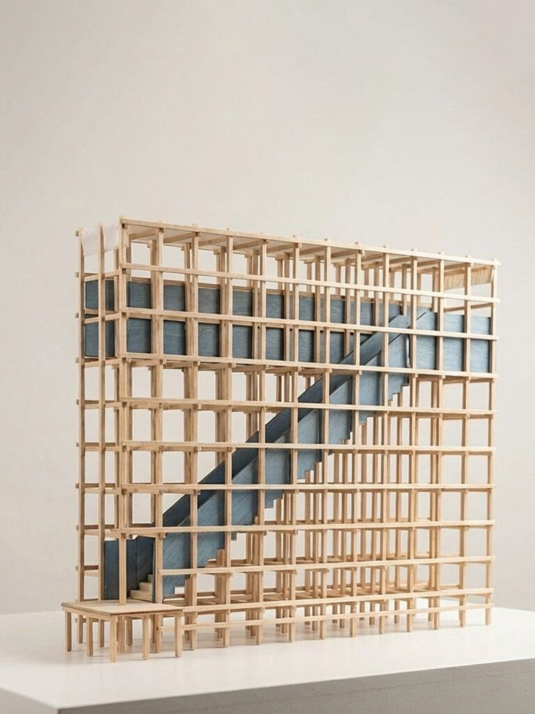 Habiter la corniche, maquette